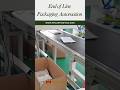 Fully automated packaging line/automatic machinery and equipment/packing machine #máquina #shorts