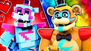 Glamrock Freddy Reacts To FREDDY'S TWIN SISTER!?!? - Minecraft FNAF Animation!