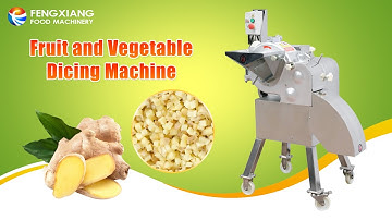 #Ginger Dicing, Fruit and Vegetable Cubes Cutting Machine Garlic