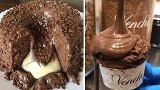 How To Make Chocolate Cake With Step By Step Instructions | Best Chocolate Cake Decorating Tutorial