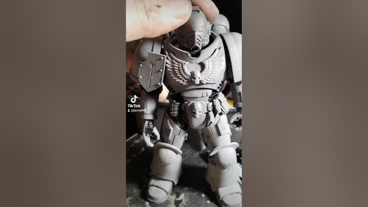 MacFarlane Warhammer 40k Lamenter Space Marine update - YouTube