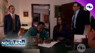 ‘El Tanque’ y Alina llegan a un acuerdo y firman el divorcio- La Nocturna 2 serie Caracol Tv