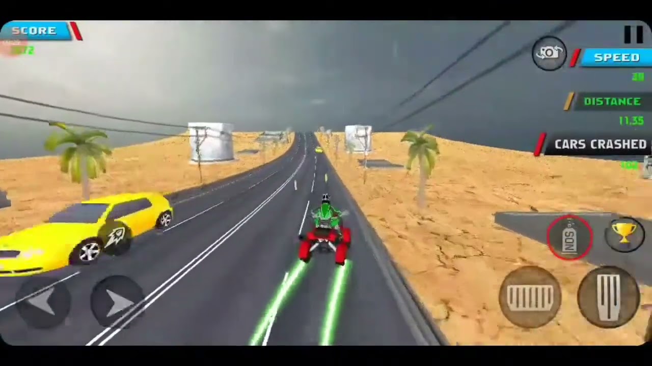 Industrial Highway - ATV Quad Bike Racing Simulator  Shooting | Android Gameplay