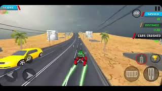 Industrial Highway - ATV Quad Bike Racing Simulator  Shooting | Android Gameplay screenshot 2