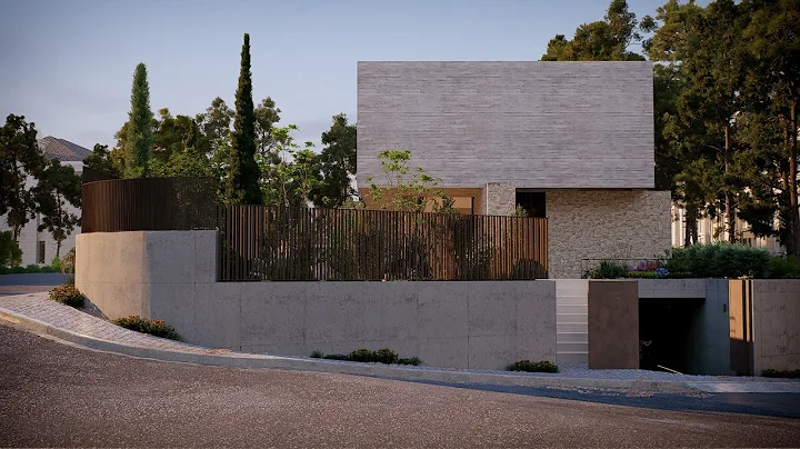 Residence in Dionisos | Architectural Animation | D5 Render