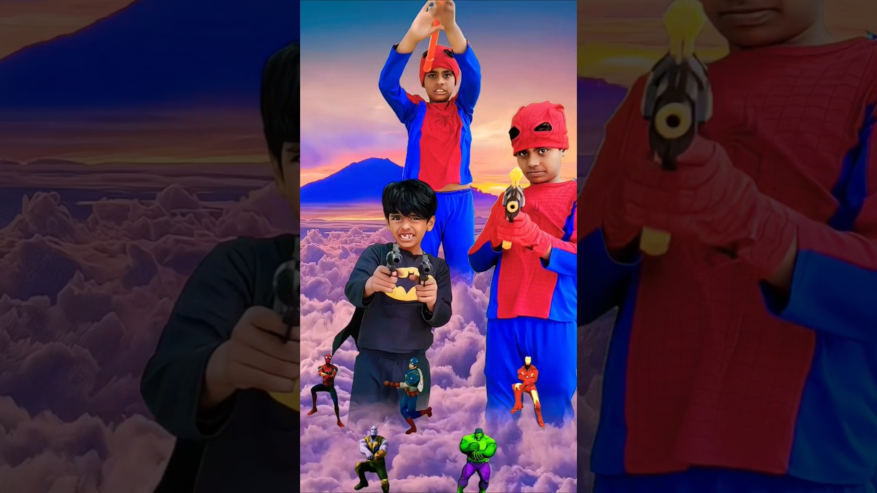 Last Battle between Spider-Man and Batman 