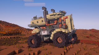 Minecraft truck with suspension