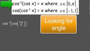 6-1 Pt 2 Exact Values of Composite Trig Functions