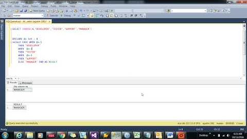 Logical Functions in SQL SERVER 2012 || CHOOSE and IIF functions in SQL Server 2012
