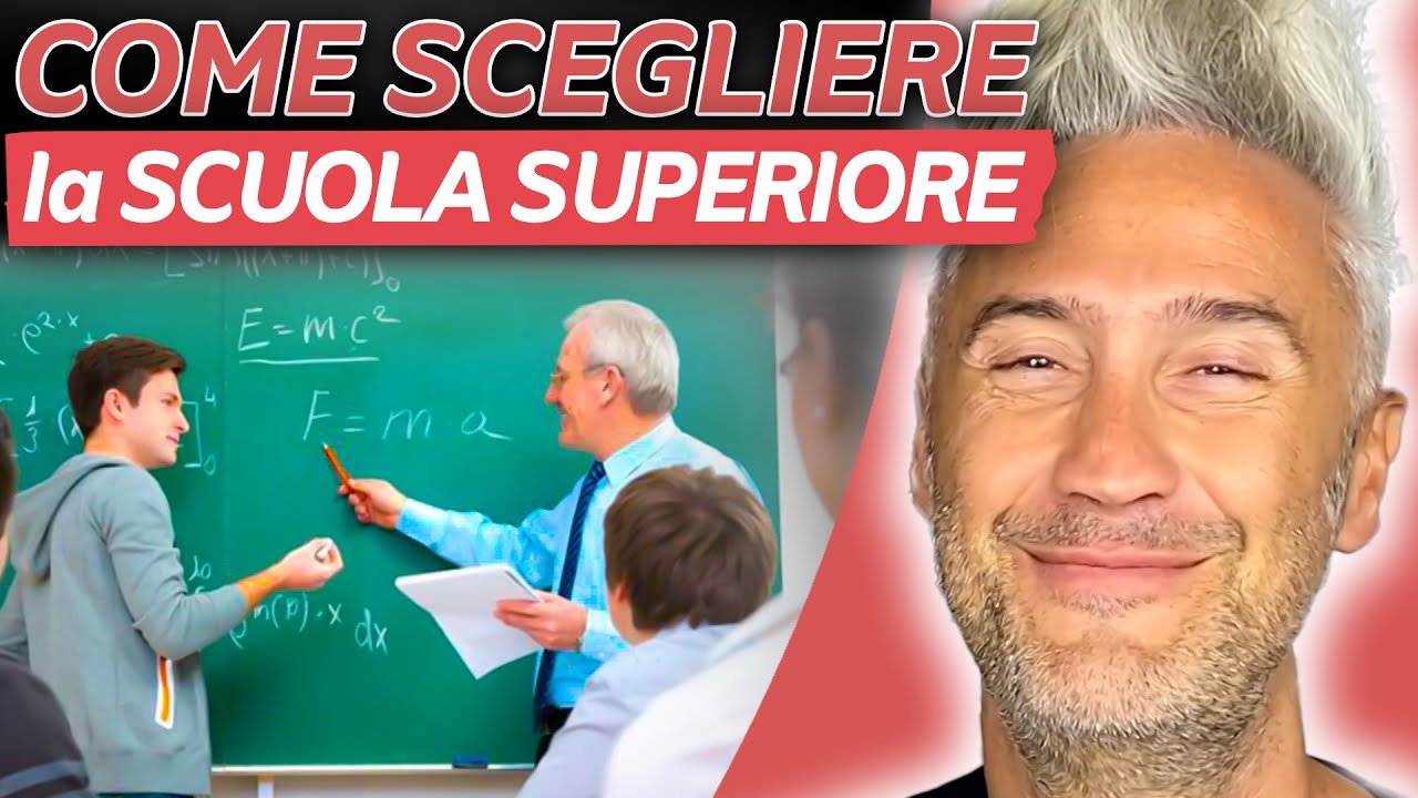 Come Scegliere la SCUOLA SUPERIORE - Errori da Evitare e Dritte da Seguire #ilvideodelvenerdì