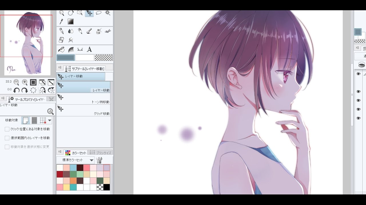 Seedpaint メイキング Clip Studio Paint Youtube