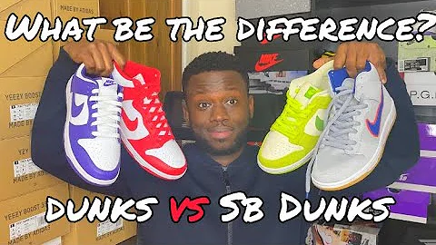 SB Dunk Vs Dunks , What be the Difference ?