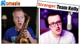 He was on The Voice!?! (Omegle reactions)