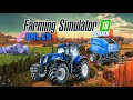Corn Crops Harvesting Hey Bales Fs18 Gameplay Timelapse 