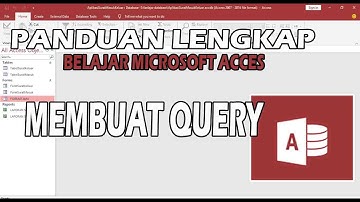 Belajar Membuat Query Part 2 Pada Microsoft Access