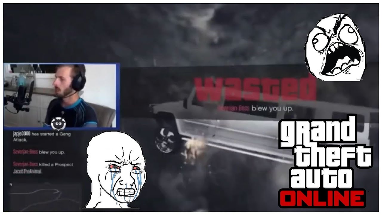 Killing RobbinRams on GTA 5 Online nightclub DLC