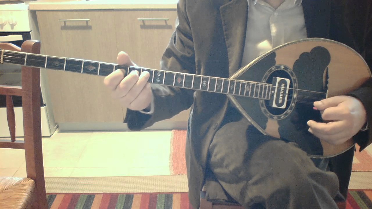 Στην υπόγα (Κώστας Μπέζος 1930) Μάθημα για τρίχορδο μπουζούκι