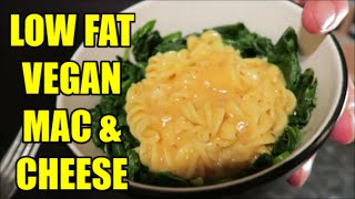 Low Fat Vegan Mac & Cheese