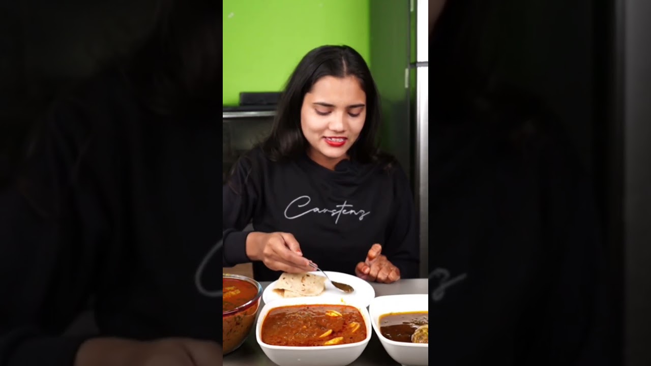 350Rs Egg Curry 🥵 vs 220Rs vs 85Rs | Cheap vs Expensive #shorts