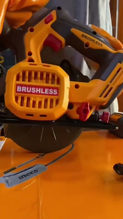 Cordless Circular Saw white meter by IngcoBrand #ingcotools