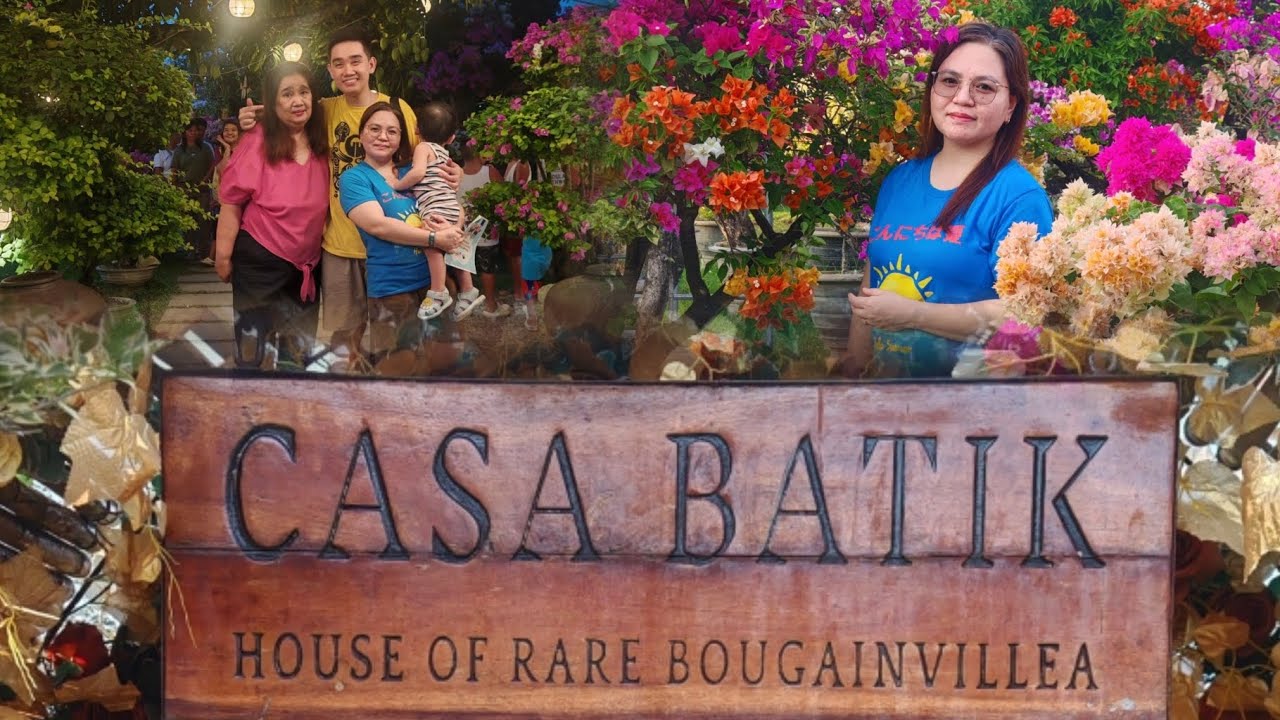 CASA BATIK House of Rare Bougainvillea Family Vlog 