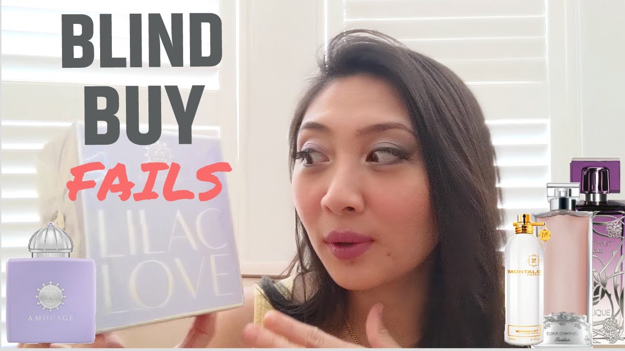 😖 BLINDBUY FAILS: AMOUAGE LILAC LOVE, LALIQUE, MONTALE | YOUTUBE