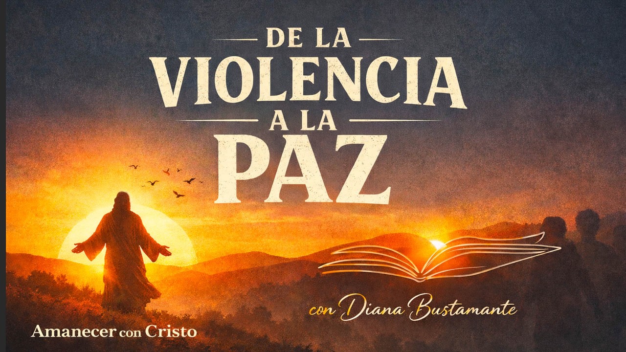 Amanecer con Cristo| De la violencia a la paz | con Diana Bustamante