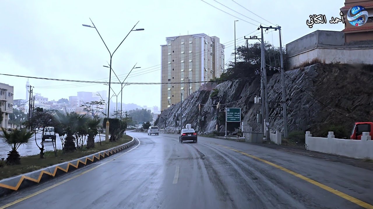 الأجواء الشتوية - النصباء - الغمد - بني عمار - بحرة - برحرح - أمطار المندق - الباحة الجمعة 6-7-1447 