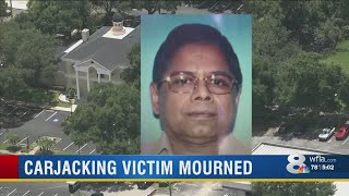 Friends coping with carjacking victim's death