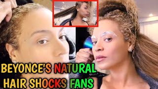Beyoncé Left Her Fans Speechless By Publicly Showing Her Real Natural Hair For The First Time Resimi