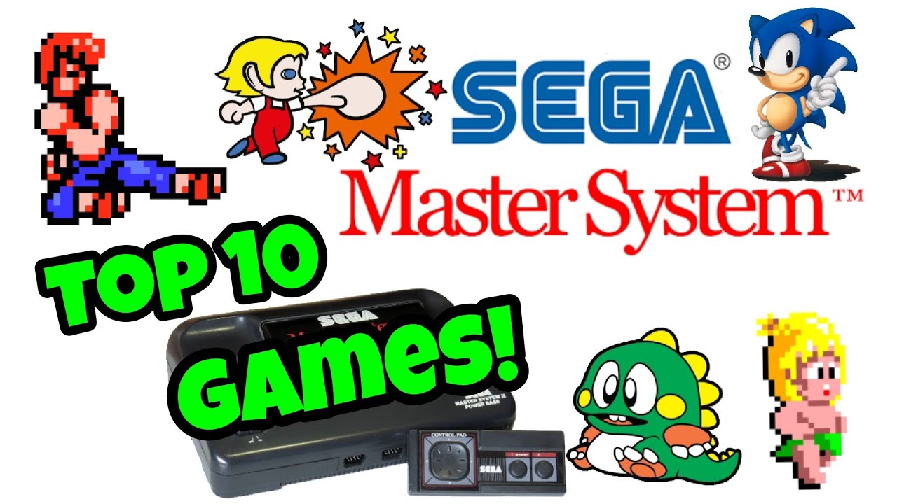 Top 10 SEGA Master System Games | Best of SMS