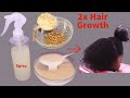 2in1 RICE and FENUGREEK MASK &amp; SPRAY for Massive Hair Growth