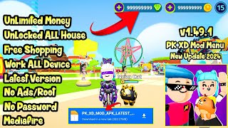 PK XD Mod Apk 1.49.1 New Update 2024 - Mod Menu, Unlocked All Houses & Skins screenshot 4