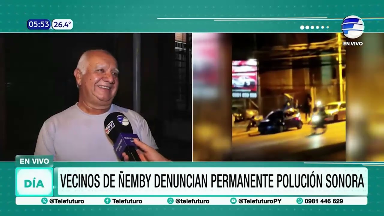 Vecinos denuncian polución sonora permanente en Ñemby