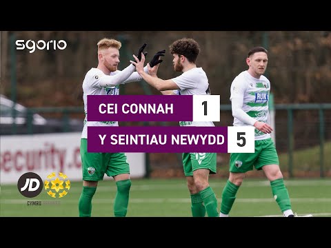 Connahs Q. TNS Goals And Highlights