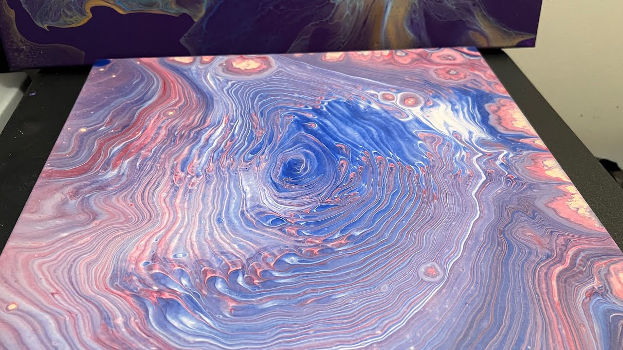 Fluid Abstract Art Pour – Mesmerizing And Therapeutic - YouTube