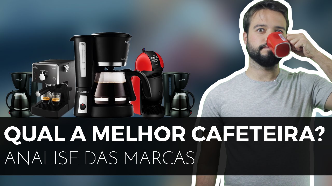 Qual a melhor CAFETEIRA?  Elétrica, Expresso, Capsula, Francesa, Italiana  e ++ 