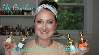 My Guerlain Aqua Allegoria Perfume Collection || Fresh Hot Weather Scents