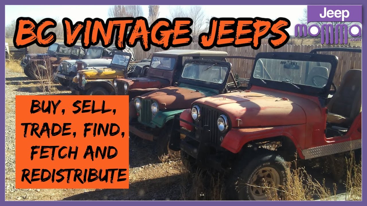BC Vintage Jeeps Rescue The Jeep Hauler YouTube
