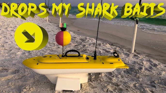 Chasing POMPANO with a Fishing Surfer RC Boat 