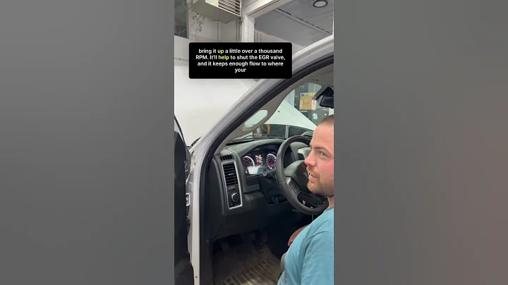 How to: Keep your diesel running clean! Put it in high idle!