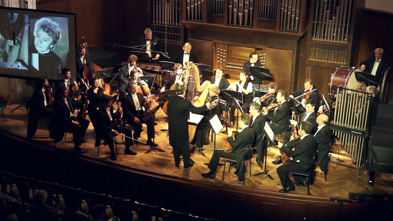 В. Кикта. «Фрески Софии Киевской», концертная симфония для арфы с оркестром