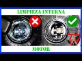 Limpieza interna de motor  aceite negro con lodo