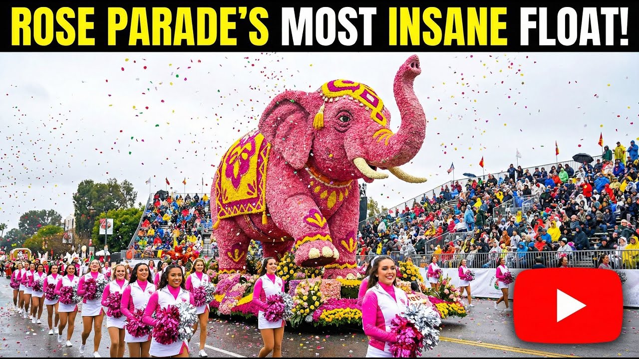 🌹 Rose Parade 2026 Pasadena – World’s Most Beautiful New Year Parade! | 4K Spectacular Floats