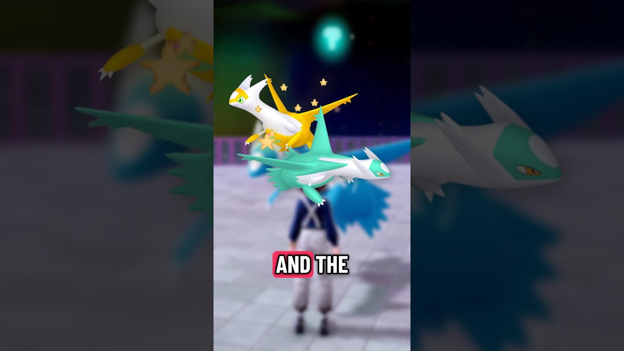 Get a Shiny Latias, Latios, Terrakion, Virizion or Cobaion.#pokemon #nintendo #gamefreak #shiny