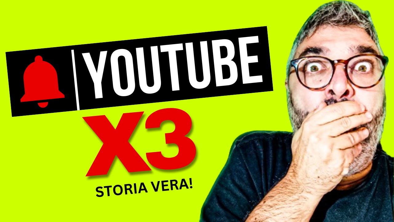 COME YOUTUBE HA CAMBIATO LA MIA VITA MOLTIPLICANDO X3 LE MIE ENTRATE ...