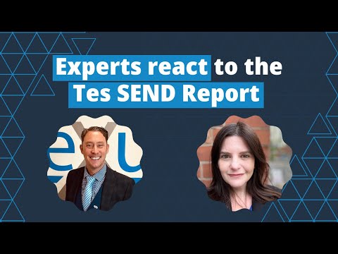 Experts react to the Tes SEND Report (at the Tes SEND Show)