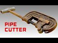 Rusty Vintage Pipe Cutter Restoration