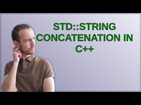 std::string concatenation in C++