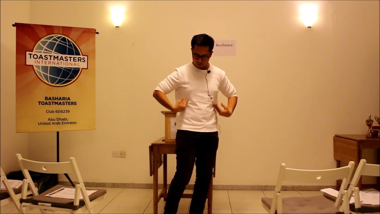 TM Franz, Speech 6 Vocal Variety, Basharia Toastmasters AD YouTube